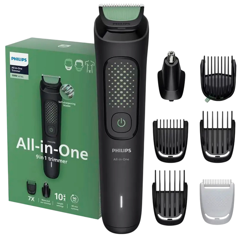 Trimmer pentru bărbați Philips MG3945/15 Negru