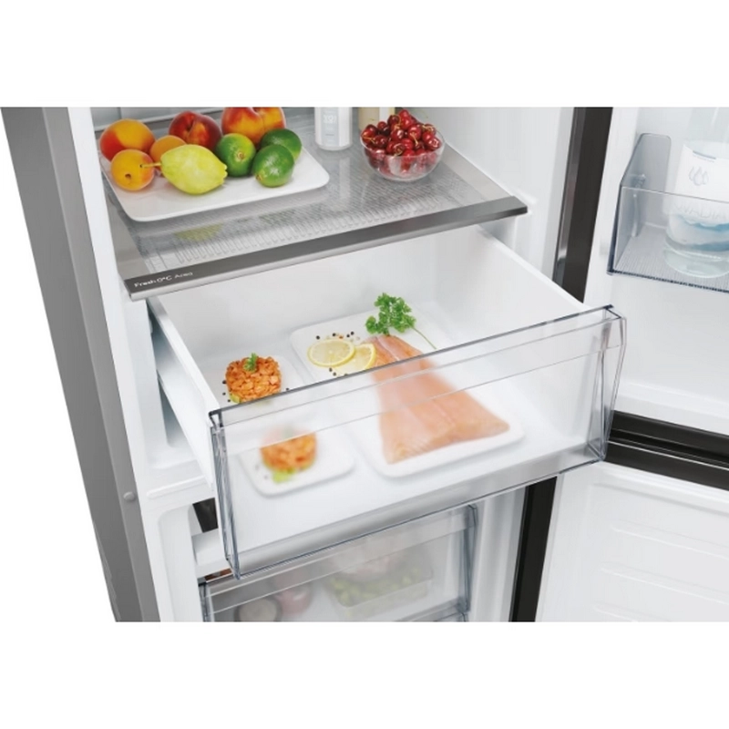 Frigider Candy CNCQ2T518EX Oțel inoxidabil