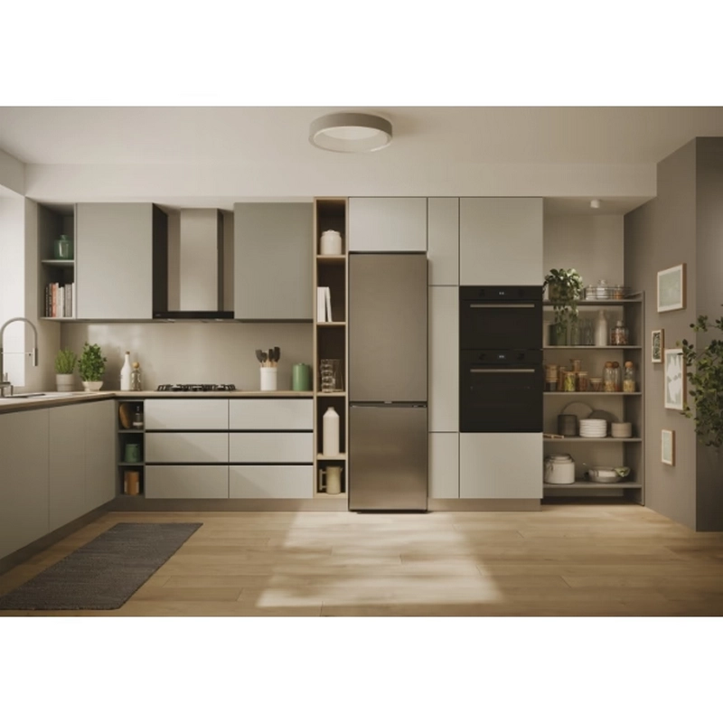 Frigider Candy CNCQ2T518EX Oțel inoxidabil
