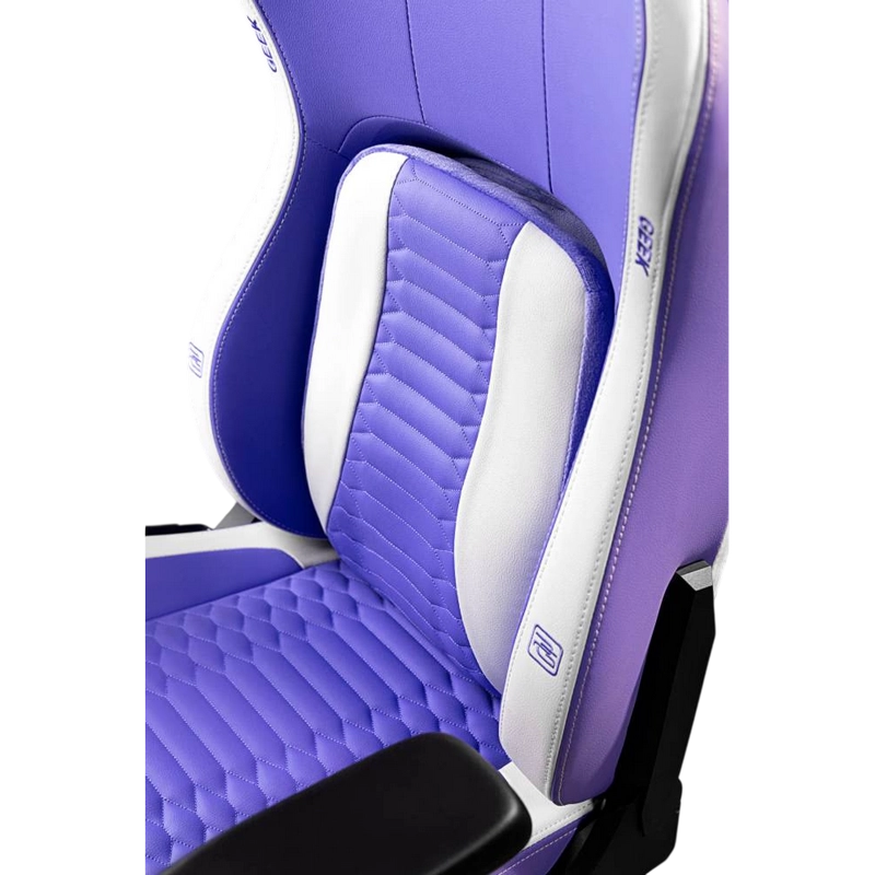 Scaun Gaming Proove Geek PU Piele Violet | Alb