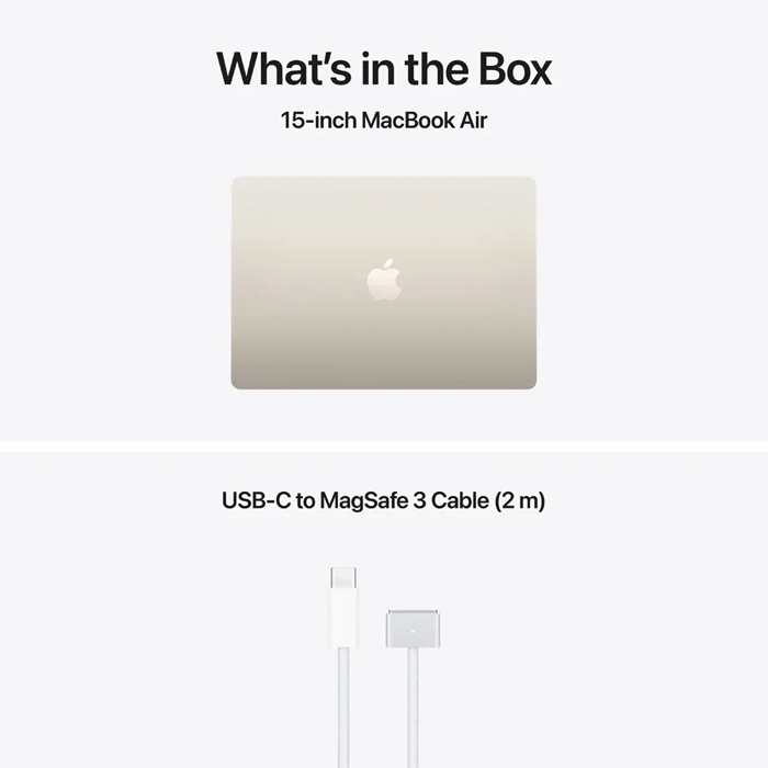 Laptop Apple MacBook Air 15.3 Starlight