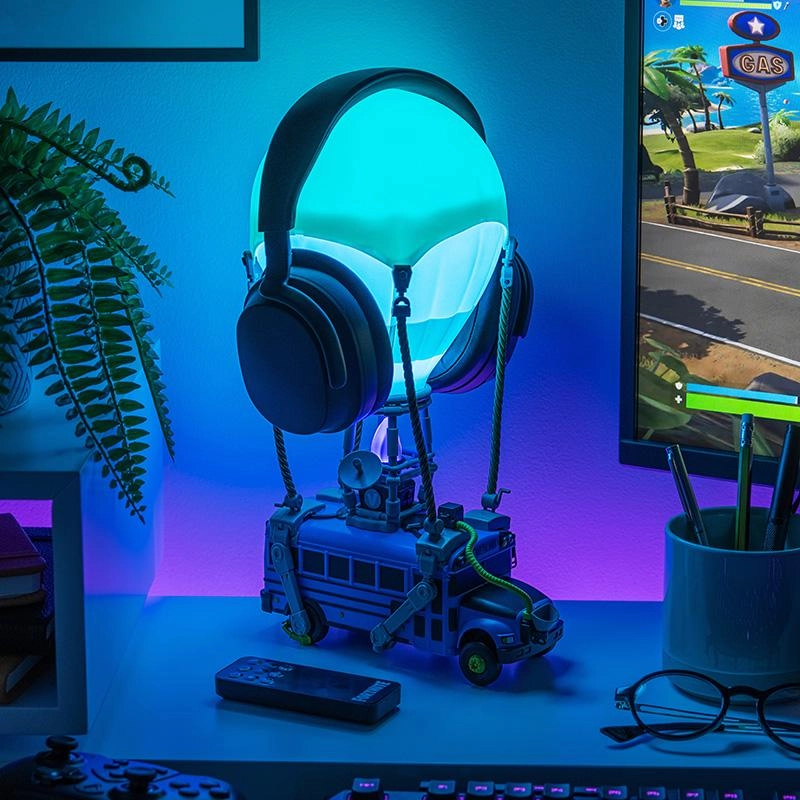 Lampă de noapte Paladone Battle Bus Diorama Light Multicolor