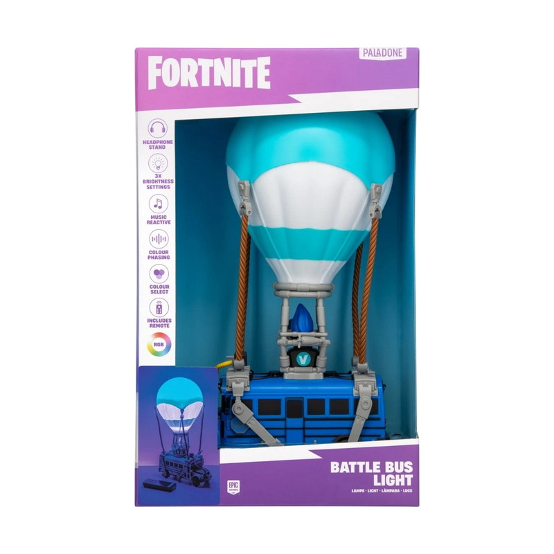 Lampă de noapte Paladone Battle Bus Diorama Light Multicolor
