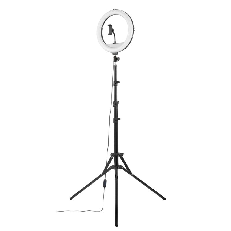 Lampă circulară HAMA SpotLight Steady 120 III Negru