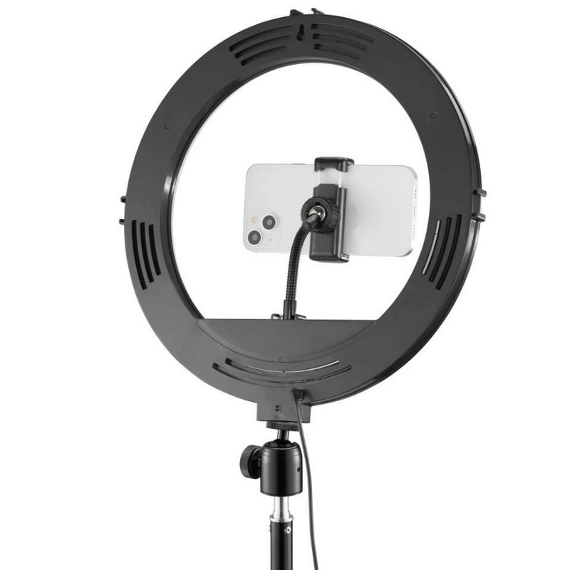 Lampă circulară HAMA SpotLight Steady 120 III Negru