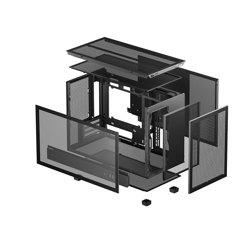 Компьютерный корпус Deepcool CH260 Mini-Tower Черный