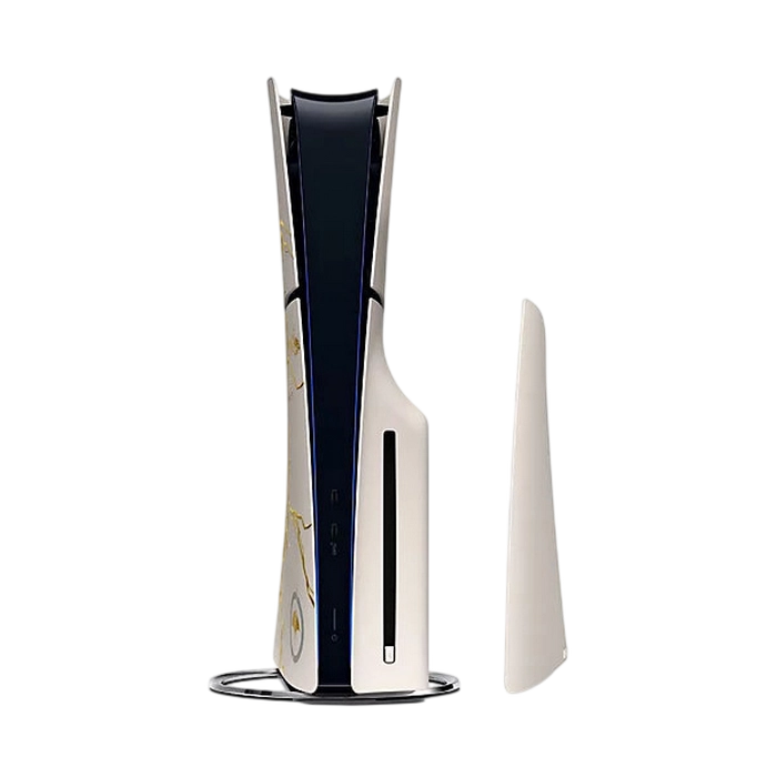 Игровая консоль SONY PlayStation 5 Slim Disc Ghost of Yotei Limited Edition Белый | Жёлтый