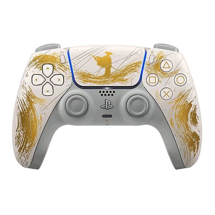 Игровая консоль SONY PlayStation 5 Slim Disc Ghost of Yotei Limited Edition Белый | Жёлтый