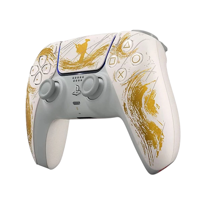 Игровая консоль SONY PlayStation 5 Slim Disc Ghost of Yotei Limited Edition Белый | Жёлтый