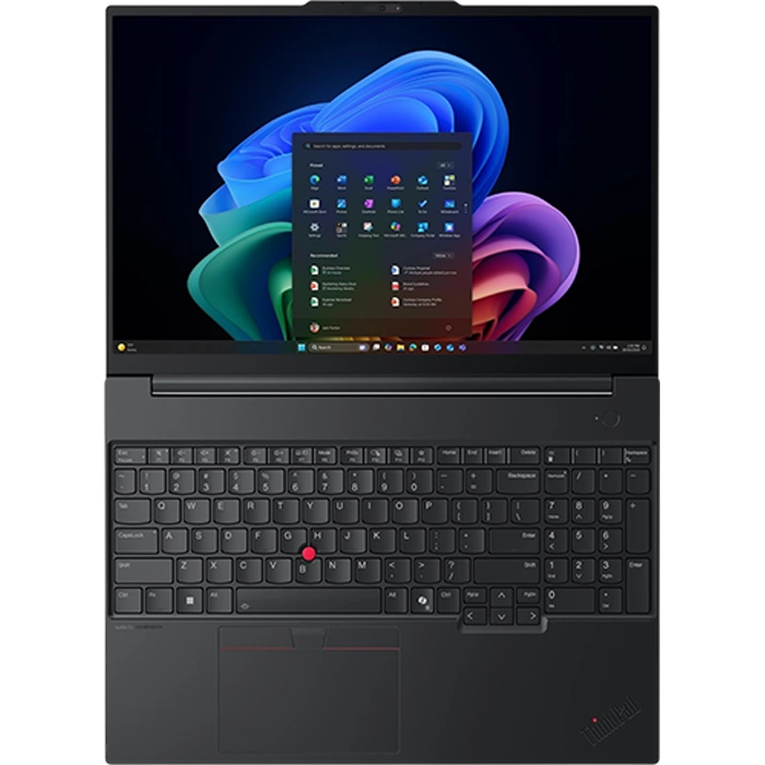 Ноутбук для бизнеса Lenovo ThinkPad E16 Gen 4 Чёрный