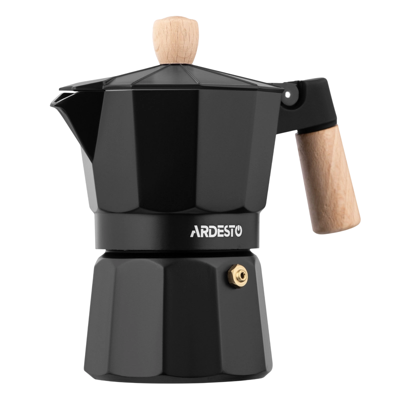 Cafetieră gheizer Ardesto AR8103W Midori Negru