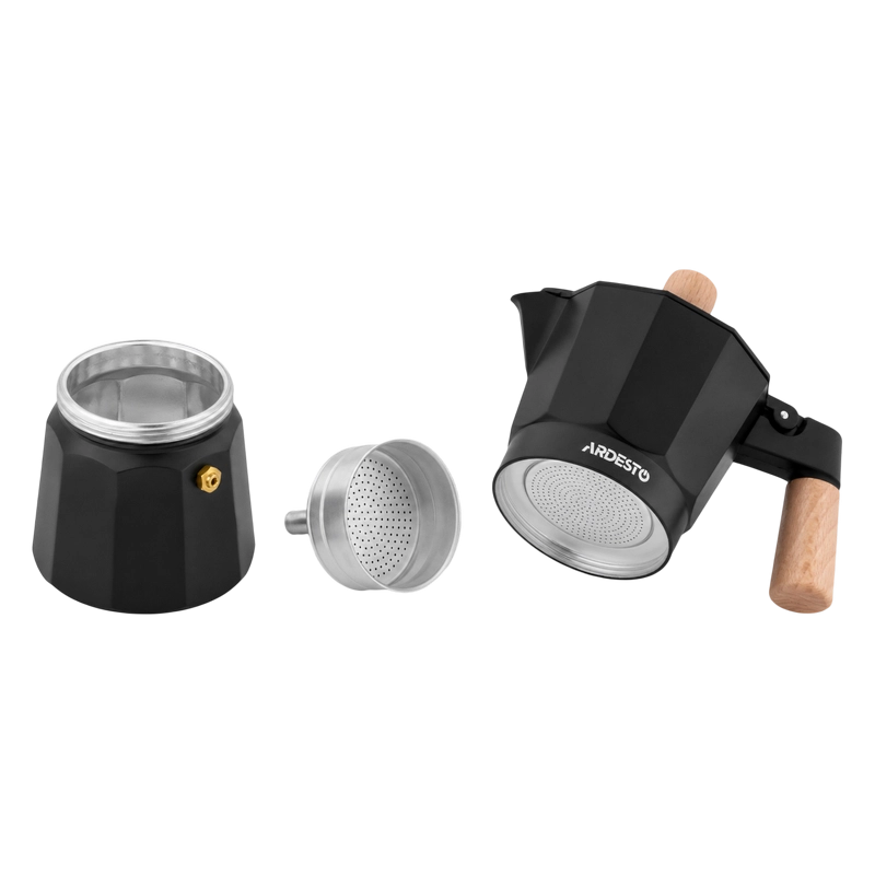 Cafetieră gheizer Ardesto AR8103W Midori Negru