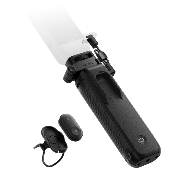 Аксессуары для экшн камеры Insta360 FOMO Power Handle Черный