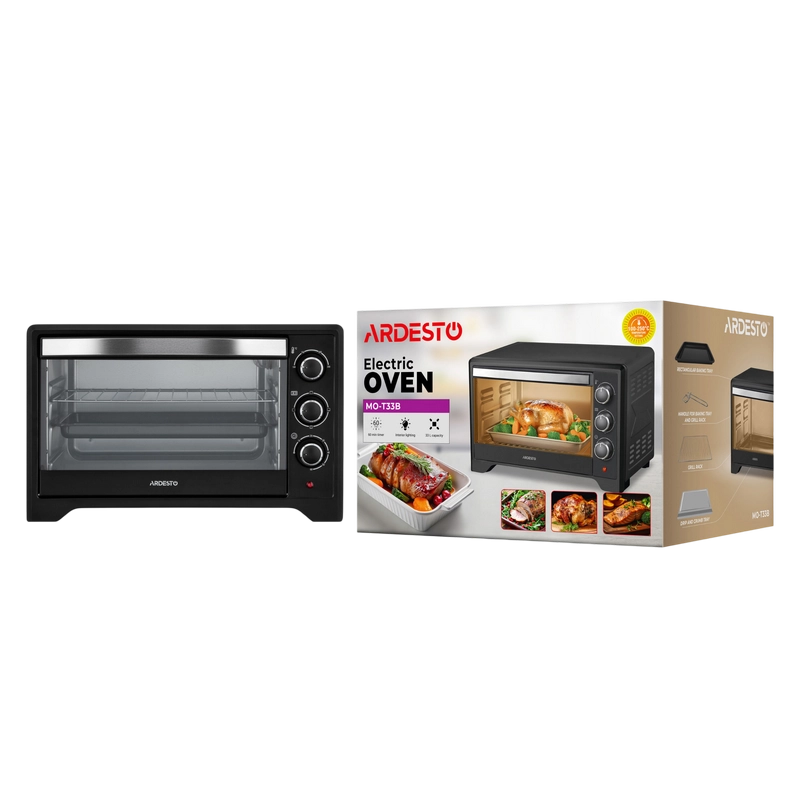 Cuptor Electric Ardesto MO-T33B Negru