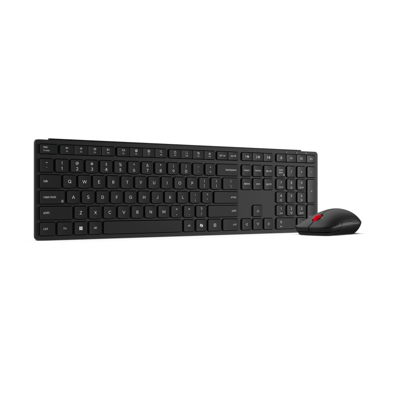 Set Tastatură + Mouse Lenovo Pro Combo Mouse 6000 Membrană Negru
