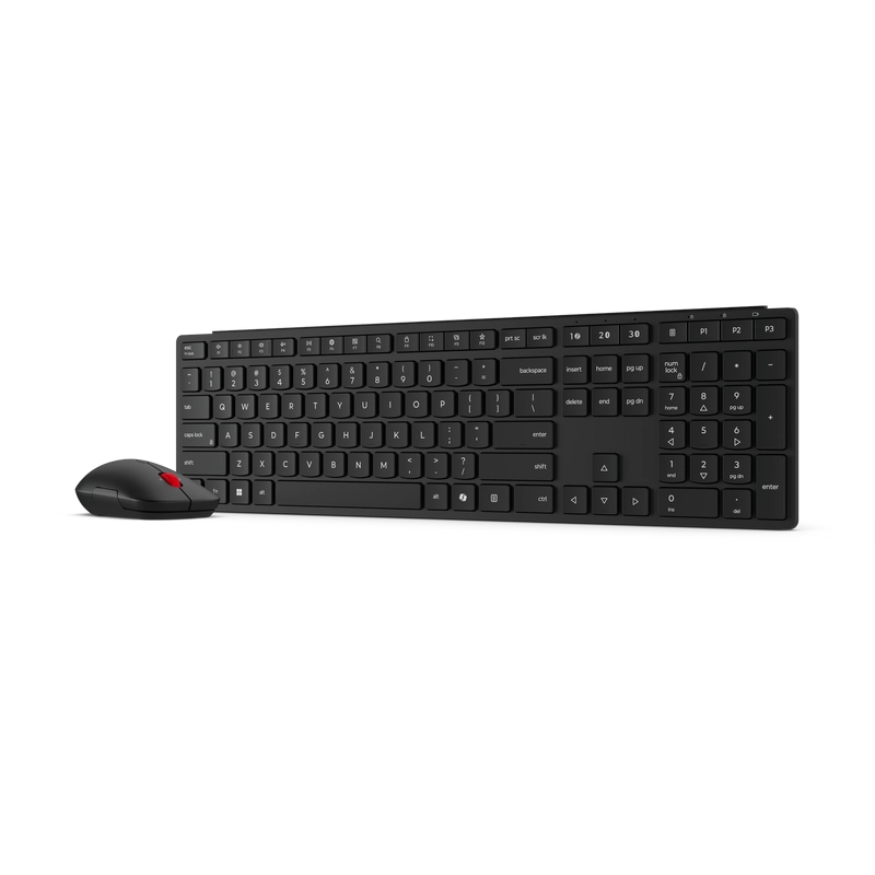 Set Tastatură + Mouse Lenovo Pro Combo Mouse 6000 Membrană Negru
