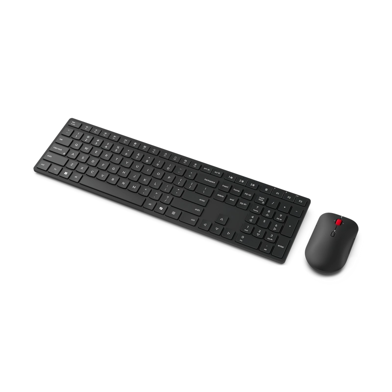 Set Tastatură + Mouse Lenovo Pro Combo Mouse 6000 Membrană Negru