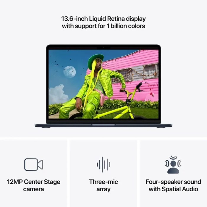 Laptop Apple MacBook Air 13.6 Midnight