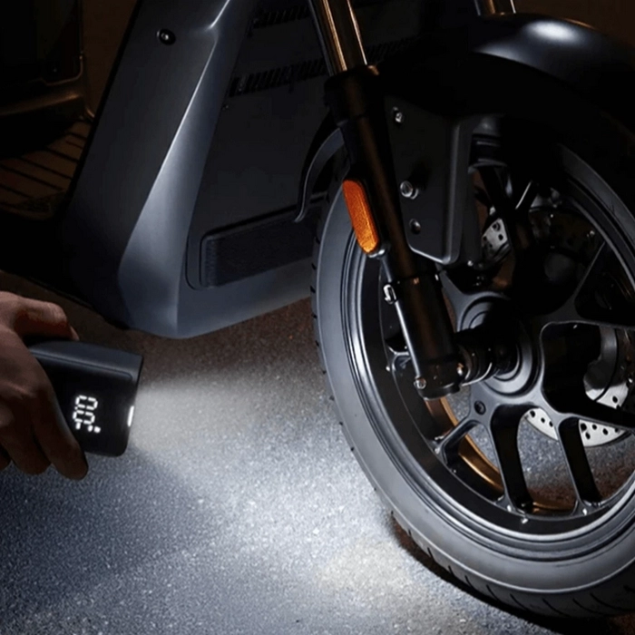 Автокомпрессор Xiaomi Mijia Compact Portable Electric Air Compressor Черный