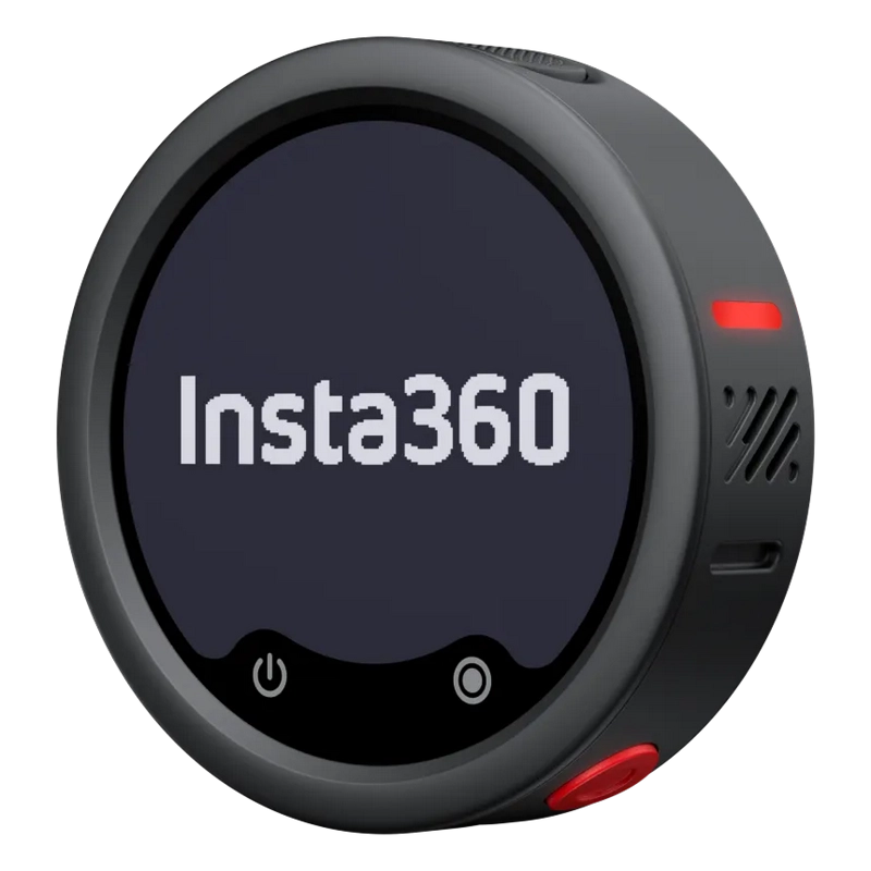 Портативный записывающий микрофон Insta360 Mic Pro (2 TX + 1 RX) Беспроводной Черный