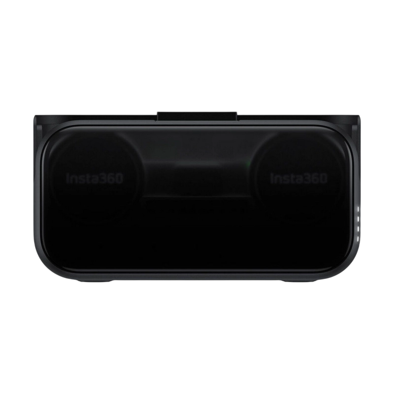 Портативный записывающий микрофон Insta360 Mic Pro (2 TX + 1 RX) Беспроводной Черный