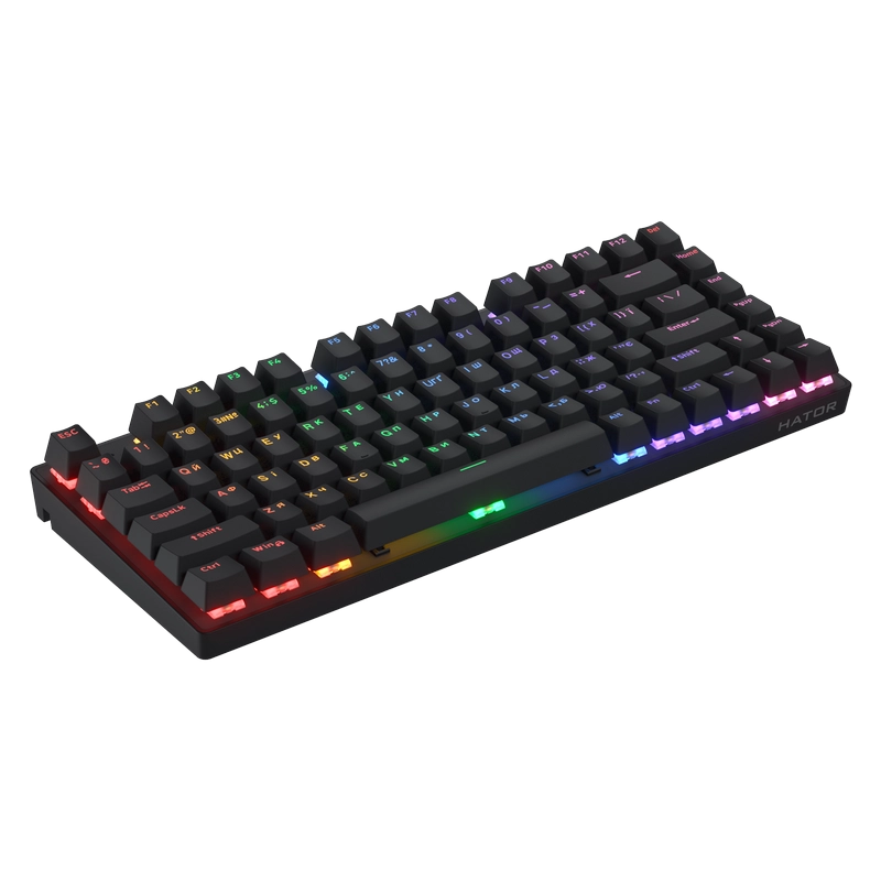 Tastatură HATOR Icefall Mecha TKL Mecanic Negru