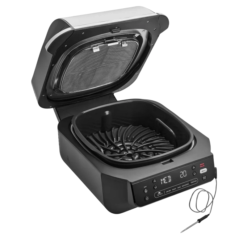 Электрический Гриль Ninja EG351EU Черный | Серебристый