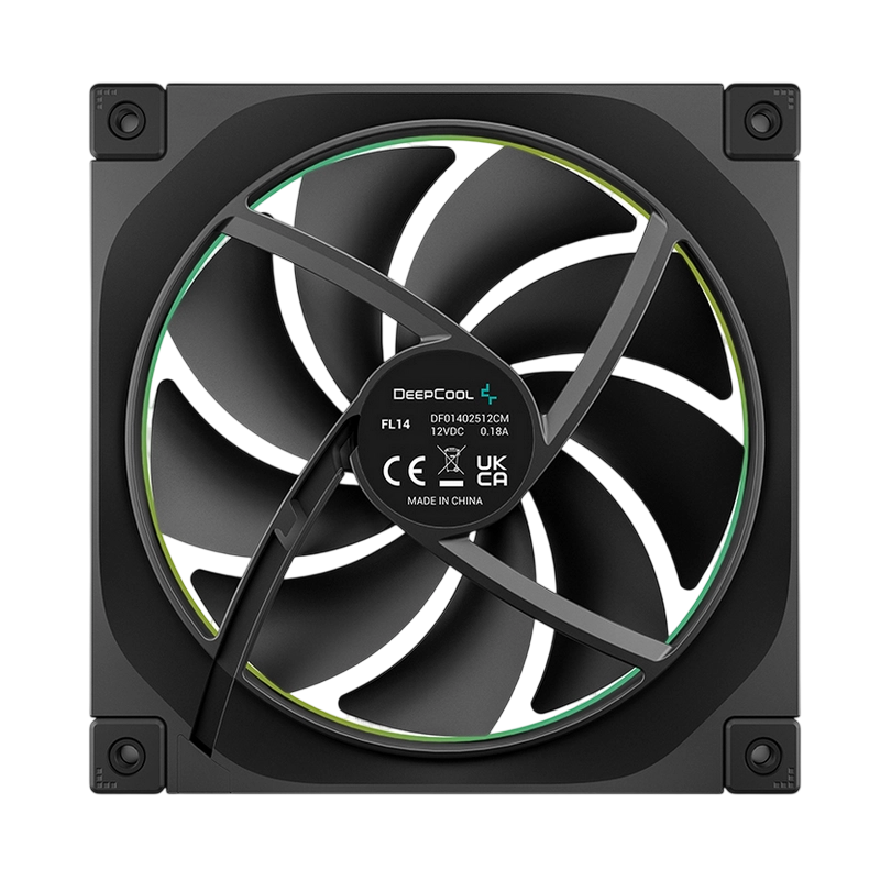 Ventilator PC Deepcool FL14 140 mm Negru