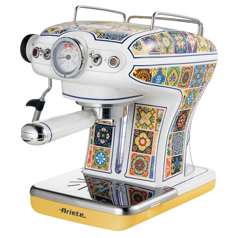 Cafetiera manuala Ariete Positano Multicolor