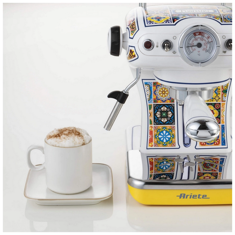 Cafetiera manuala Ariete Positano Multicolor