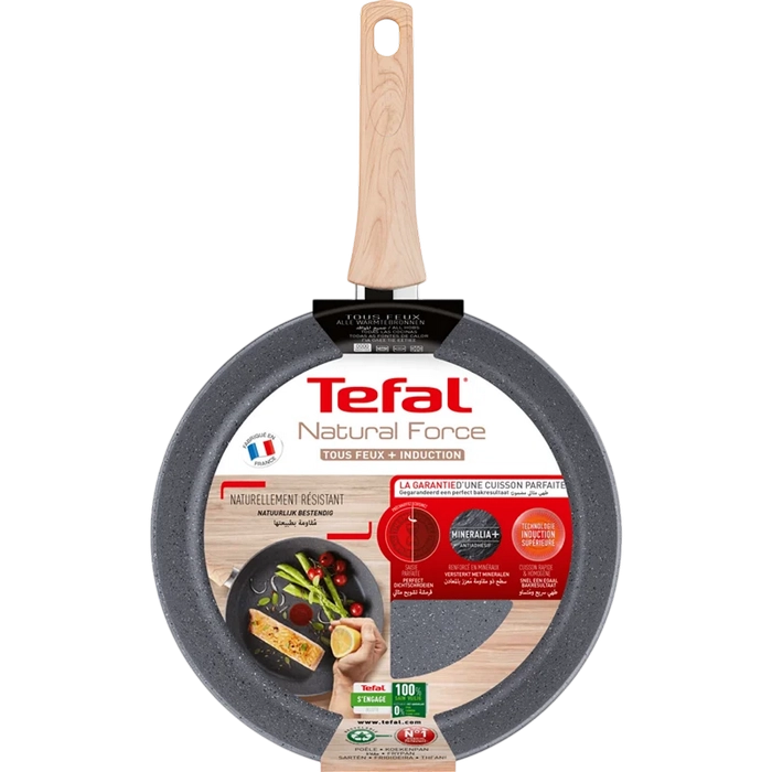 Tigaie Tefal G2660772 Natural Force Negru