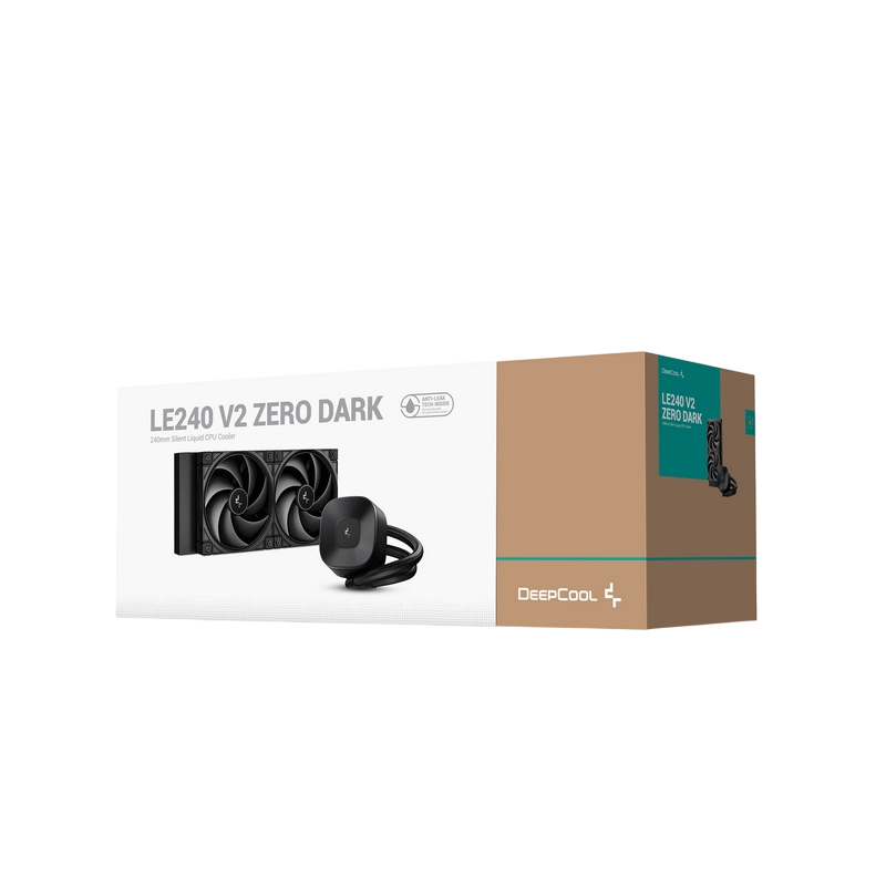 Cooler procesor Deepcool LE240 V2 ZERO DARK 120 mm