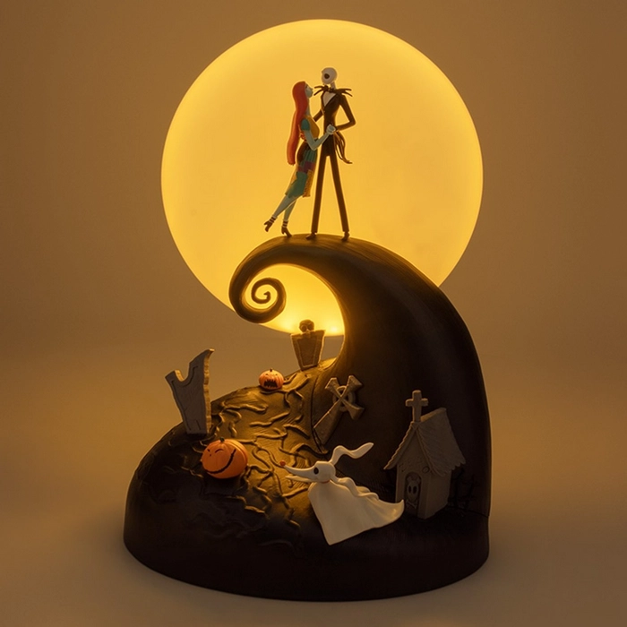Lampă de noapte Paladone Nightmare Before Christmas Diorama Light Temperatura cu 3 Culorii
