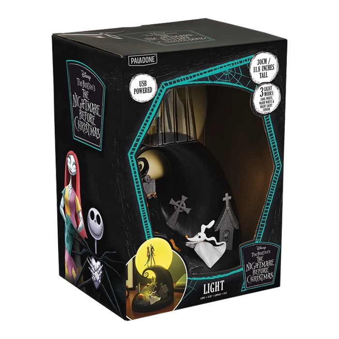 Lampă de noapte Paladone Nightmare Before Christmas Diorama Light Temperatura cu 3 Culorii