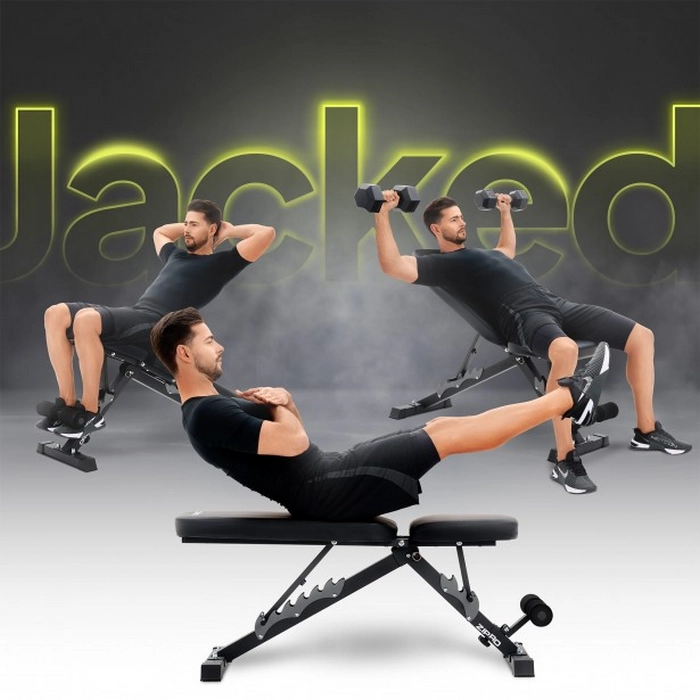Спортивная скамья Zipro Jacked Черный