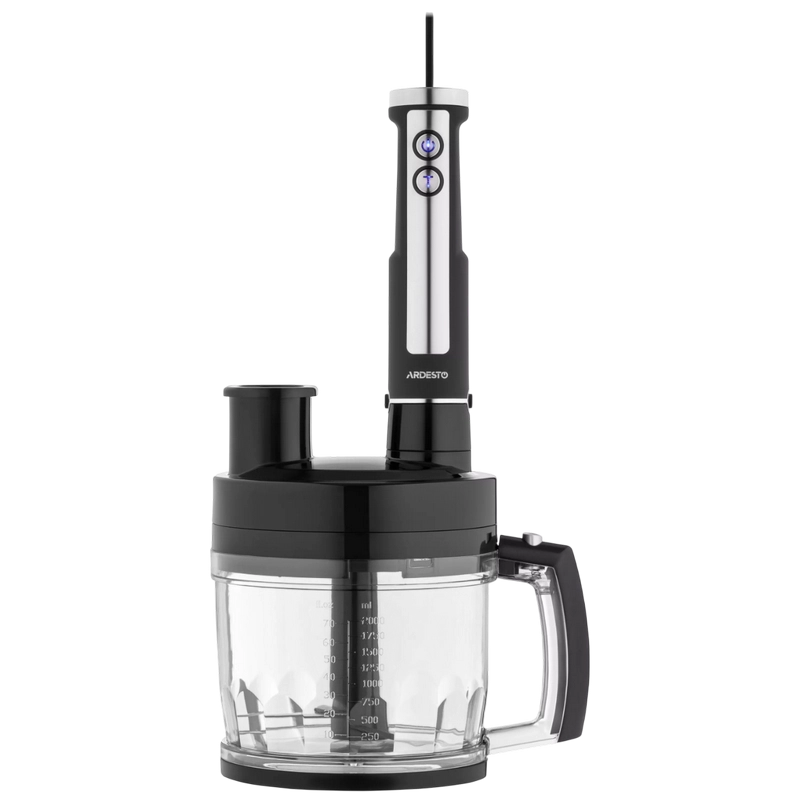 Blender de mână Ardesto HBSG-1000WHCHSL Negru / Argintiu