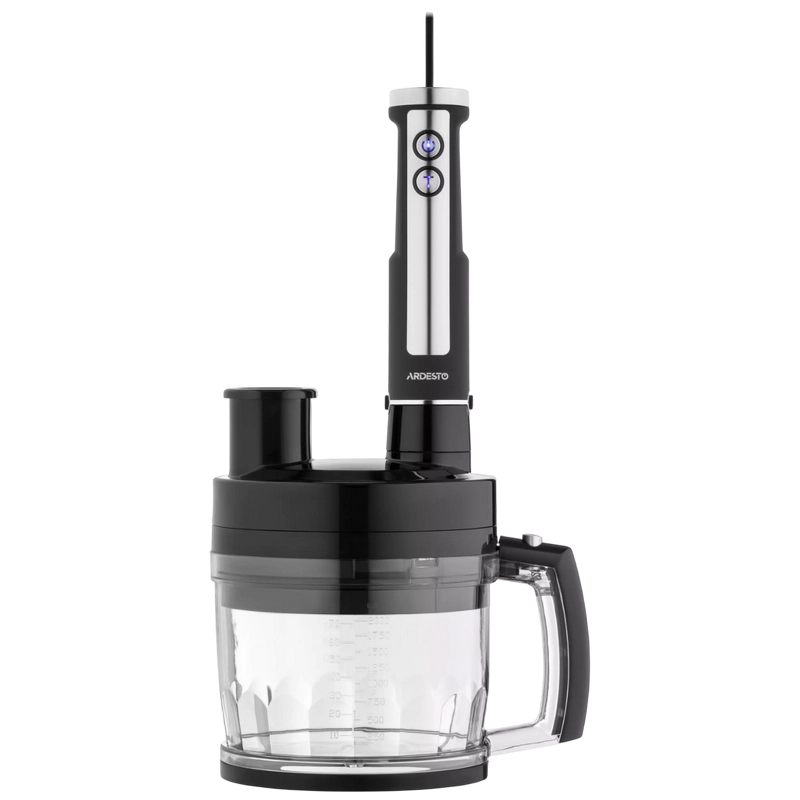 Blender de mână Ardesto HBSG-1000WHCHSL Negru / Argintiu