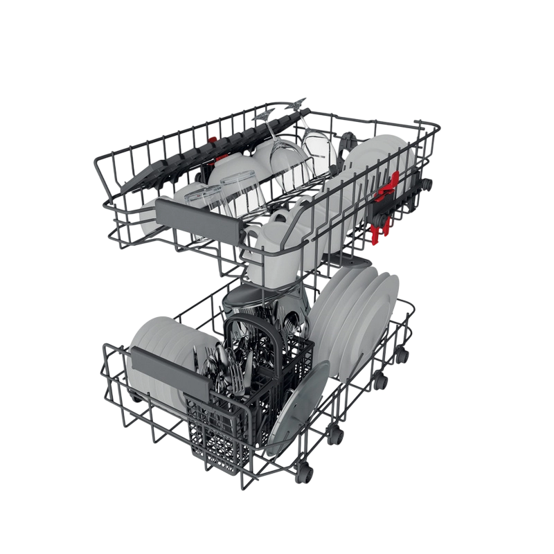 Mașină de spălat vase Whirlpool WSIC 3M27 Argintiu