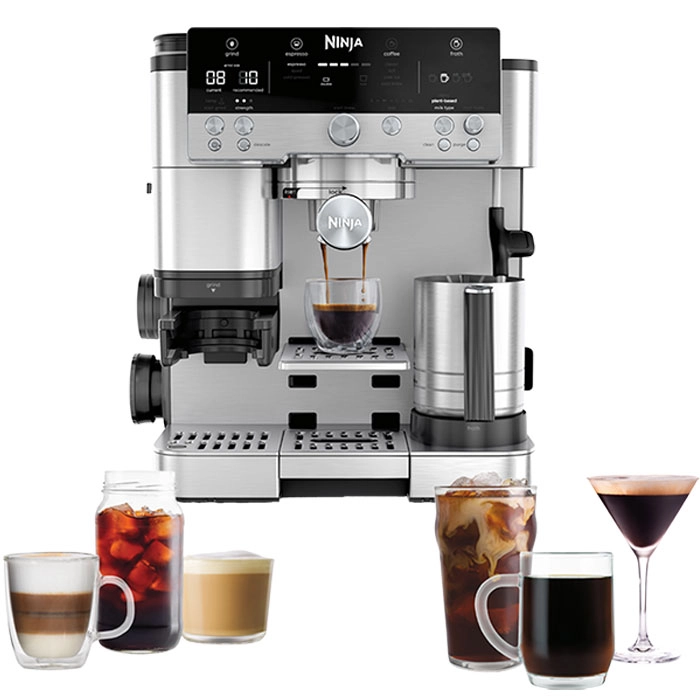 Cafetiera manuala Ninja ES601EU Oțel inoxidabil