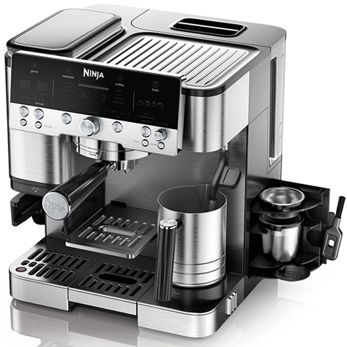 Cafetiera manuala Ninja ES601EU Oțel inoxidabil