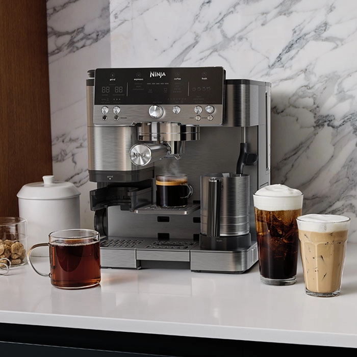 Cafetiera manuala Ninja ES601EU Oțel inoxidabil