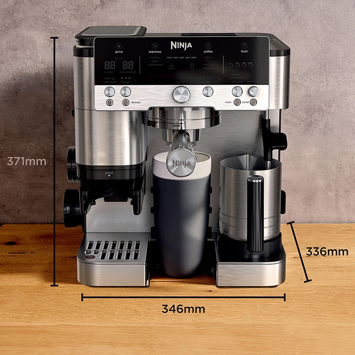 Cafetiera manuala Ninja ES601EU Oțel inoxidabil