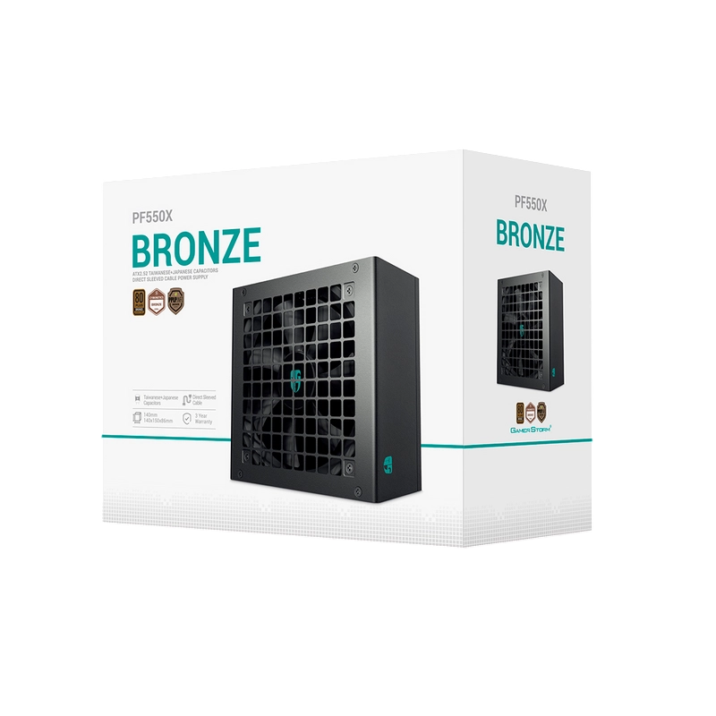 Sursă Alimentare PC Deepcool GamerStorm PF550X ATX Negru