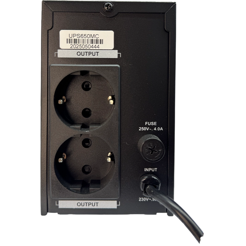 Источник бесперебойного питания Ultra Power UPS650MC Черный