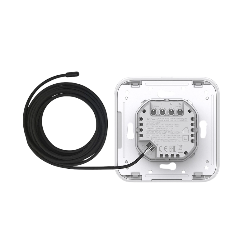 Termostat inteligent AQARA Floor Heating Thermostat W500 Alb