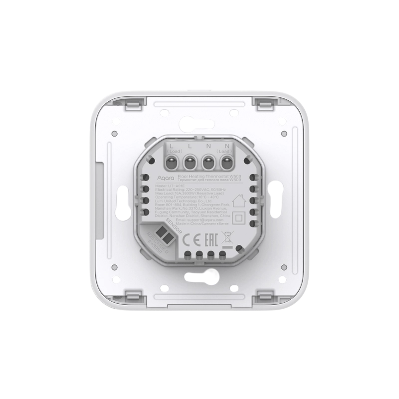 Termostat inteligent AQARA Floor Heating Thermostat W500 Alb