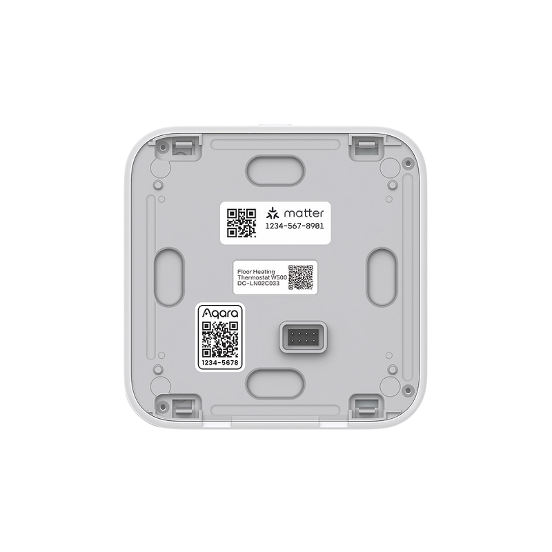 Termostat inteligent AQARA Floor Heating Thermostat W500 Alb