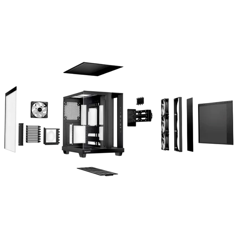 Carcasă PC be quiet! Ligh Base 500 LX Midi-Tower Negru