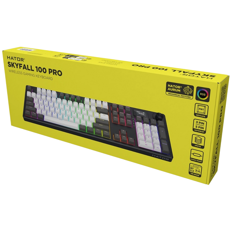 Tastatură HATOR Skyfall 100 PRO Mecanic Negru