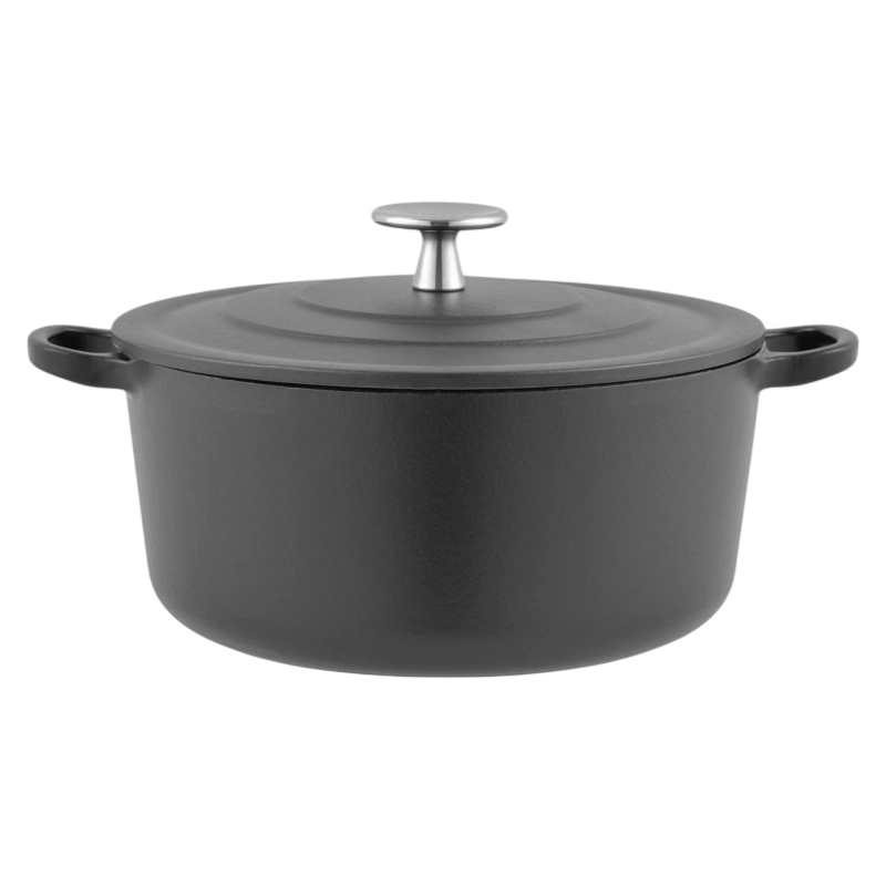 Cratiță Royal Van Kampen en Begee Cast Iron Black